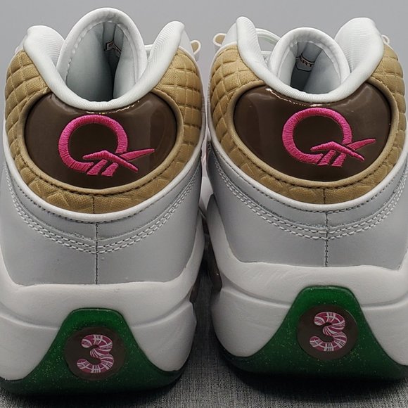 Hasbro x Reebok Question Mid Men's Size 7 'Candy Land' White GZ0081 Rare - Picture 8 of 9
